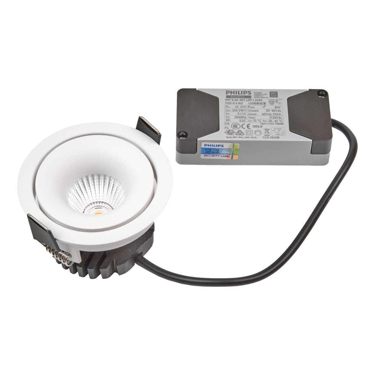 Встраиваемый светодиодный светильник Lumker Mini Combo DL-MINI-0801-38-WH-8-WW 006239 goolrc combo set