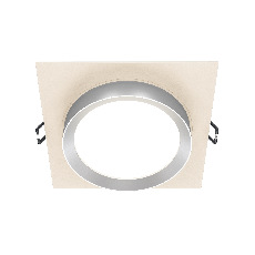 Встраиваемый светильник Hoop GX53 1x15Вт DL086-GX53-SQ-WS