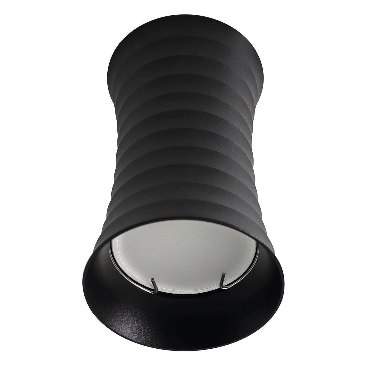 Потолочный светильник Fametto Sotto DLC-S605 GU10 Black UL-00008859 жаровня гранит black induction pro 4 л стеклянная крышка антипригарное покрытие индукция чёрный