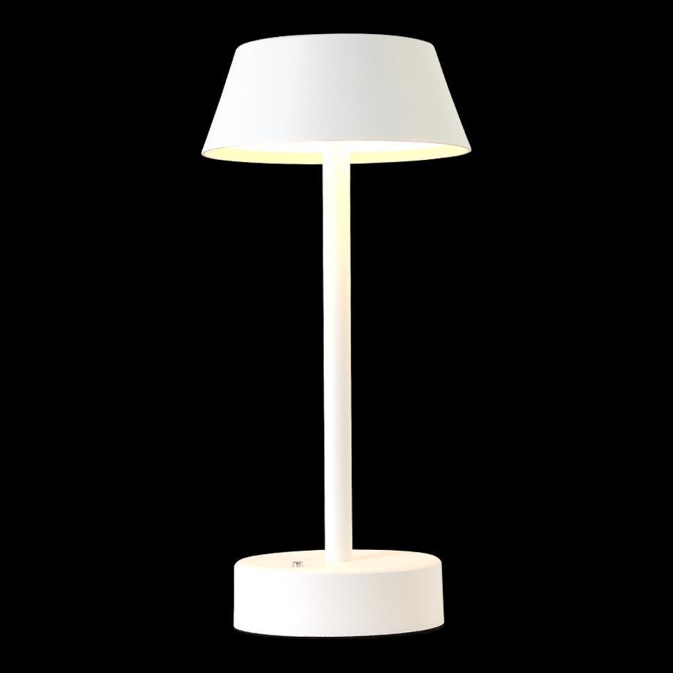 Настольная лампа Crystal Lux Santa LG1 White настольная лампа evoluce monza sle111304 01
