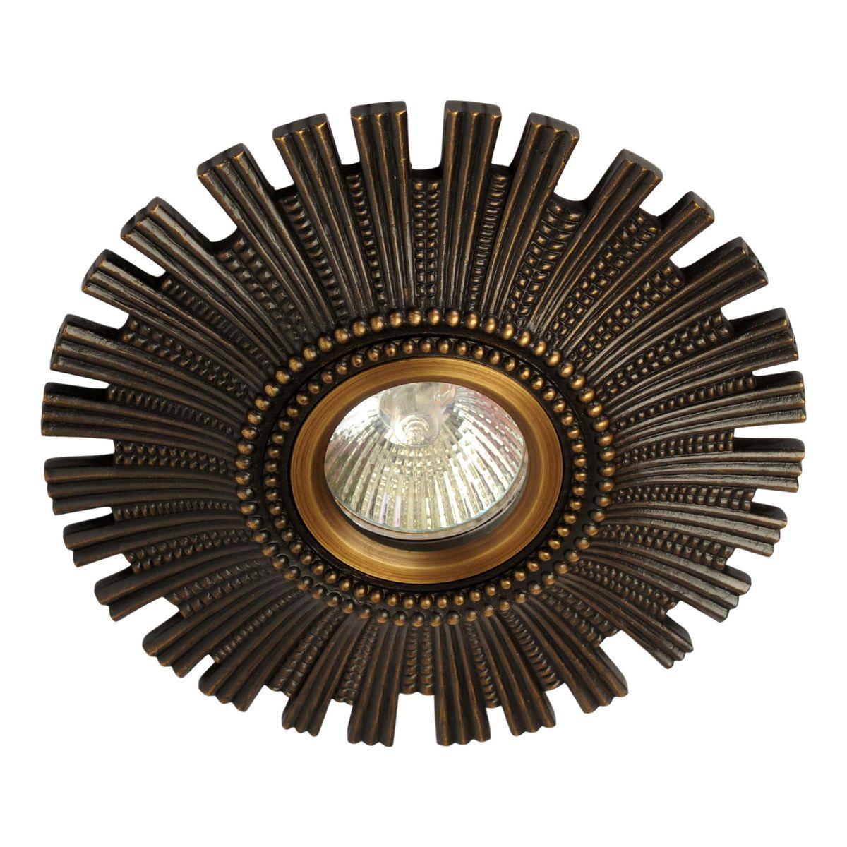 Встраиваемый светильник Abrasax 5022-BL невидимка для волос классика стиль набор 12 шт чёрный