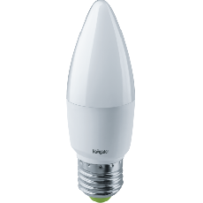 Лампа светодиодная LED 8,5Вт Е27 230В 6500К NLL-C37-8.5-230-6.5K-E27-FR свеча матовая