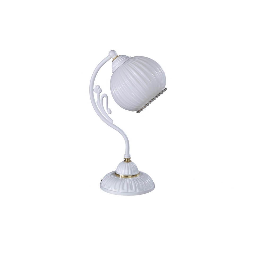 Настольная лампа Reccagni Angelo P.9600, цвет белый