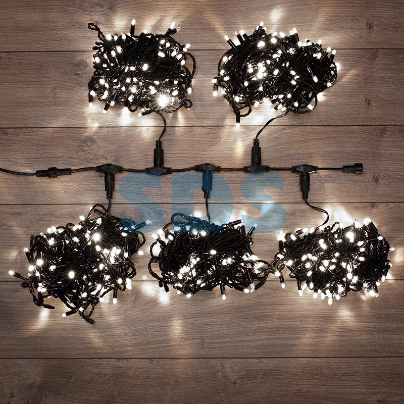 

Гирлянда LED ClipLight 24V, 5 нитей по 20 метров, цвет диодов Белый, Flashing (Белый), 323-605