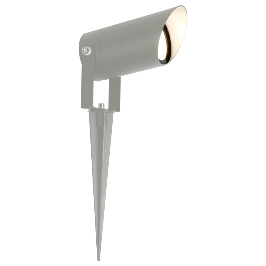 Садово-парковый светильник General GPF-MR16-GU10-R-IP65 Графит С козырьком Архилюкс 2443₽