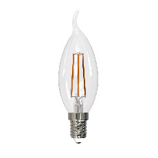Лампа светодиодная филаментная Uniel E14 11W 4000K прозрачная LED-CW35-11W/4000K/E14/CL PLS02WH UL-00005171
