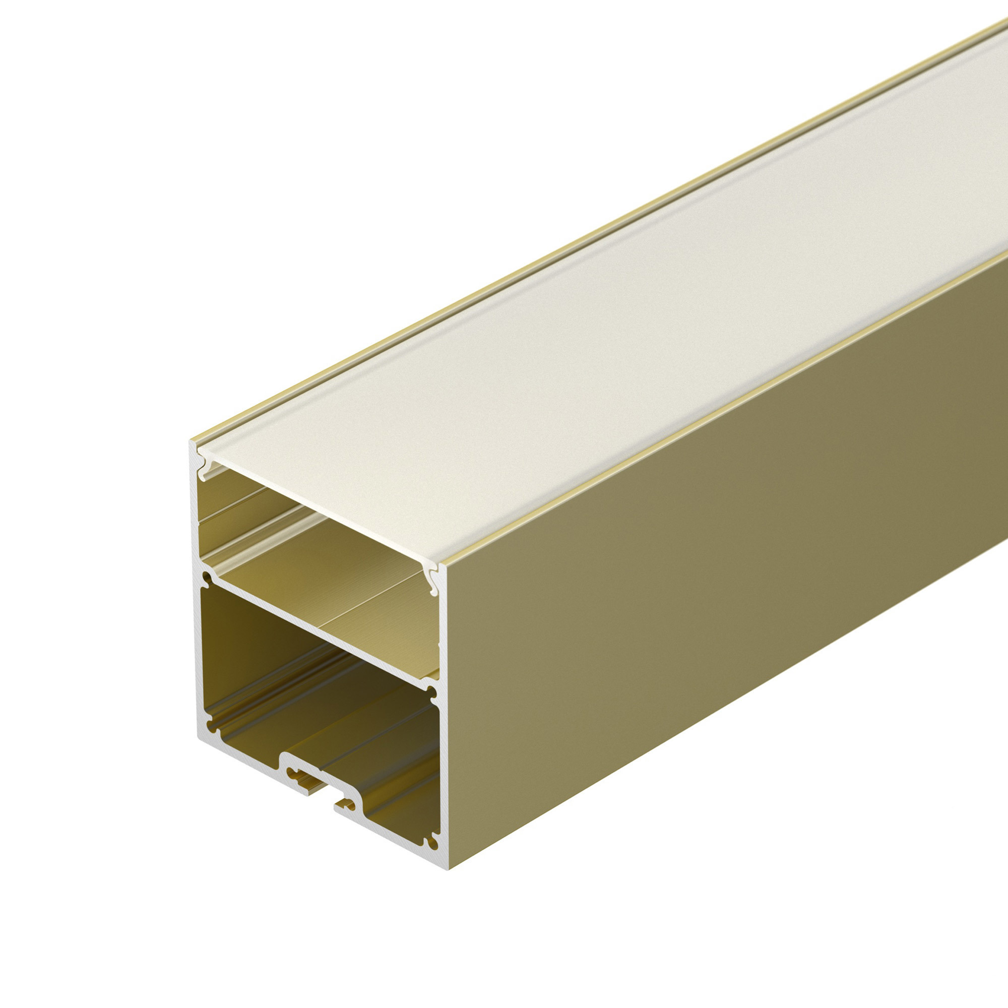 Профиль SL-LINE-5050-LW-2000 ANOD GOLD (Arlight, Алюминий) алюминиевый профиль 50x50 alm 5050 s 2m