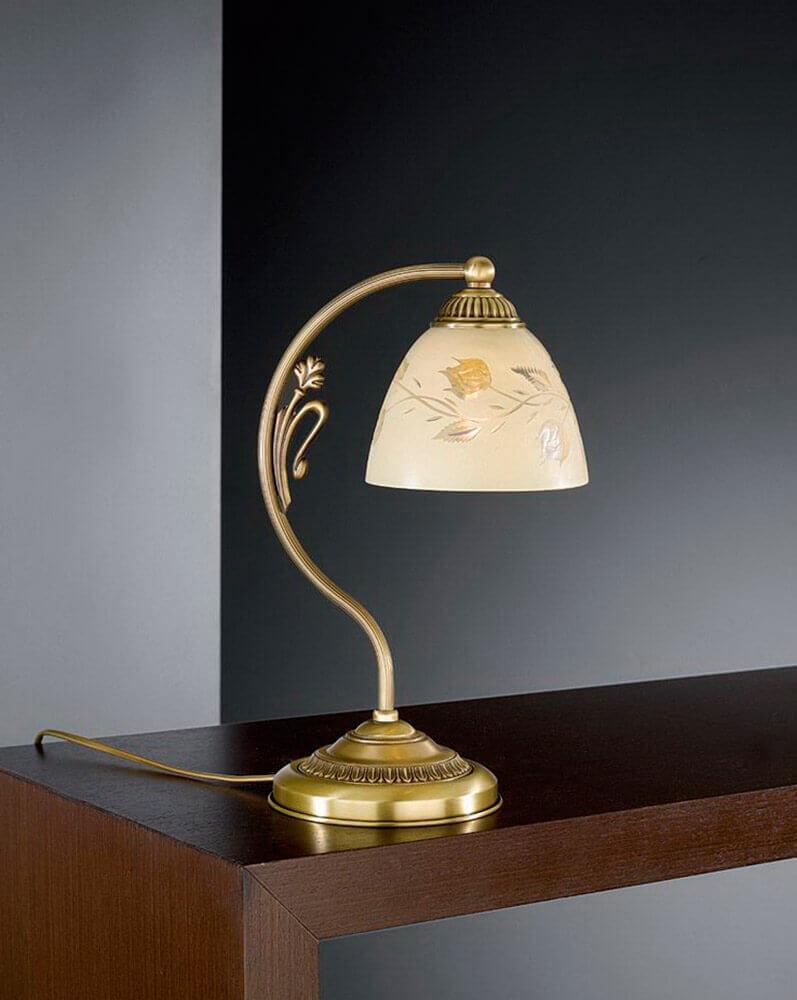 Настольная лампа Reccagni Angelo P.6258 P, цвет бронза
