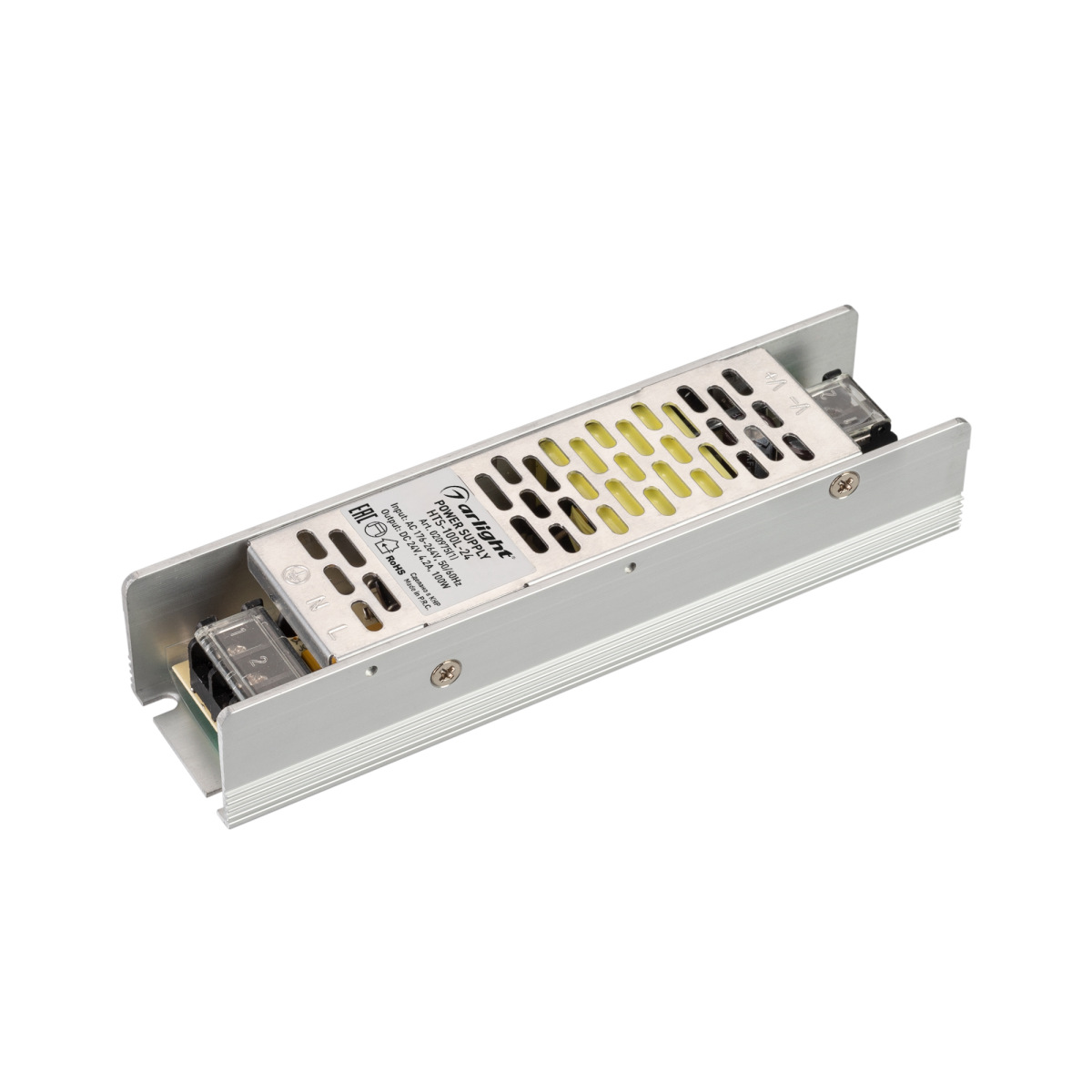 Блок питания HTS-100L-24 (24V, 4.2A, 100W) (Arlight, IP20 Сетка, 3 года) сетчатый фильтр arlight