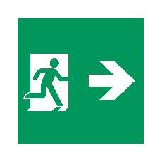 Пиктограмма EMGP-MARK-MA-RIGHT (Человек, Вправо) (Arlight, Пластик)