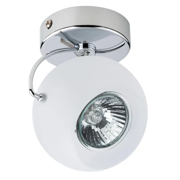 Светильник точечный накладной декоративный под заменяемые галогенные или LED лампы Fabi 110514 соединительный электрический шнур для настольной лампы сибртех