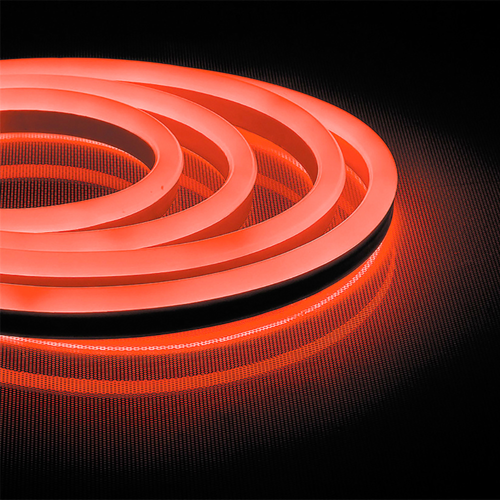 Cветодиодная LED лента Feron LS721 неоновая, 144SMD(2835)/м 12Вт/м 50м IP67 220V красный коннектор feron