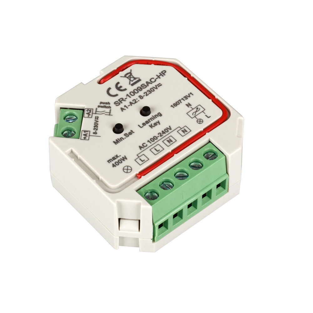 Диммер SR-1009SAC-HP (230V, 1.66A) (Arlight, IP20 Пластик, 3 года) контроллер для светильников ll 892 ld150