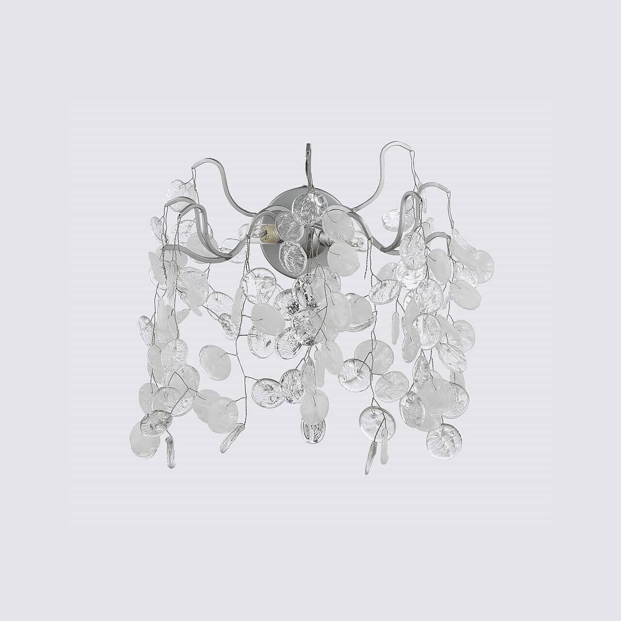 Настенный светильник Crystal Lux Tenerife AP2 Silver потолочная люстра crystal lux sevilia pl6 silver