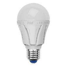 Лампа светодиодная Uniel E27 10W 4000K матовая LED-A60 10W/NW/E27/FR PLP01WH UL-00001525