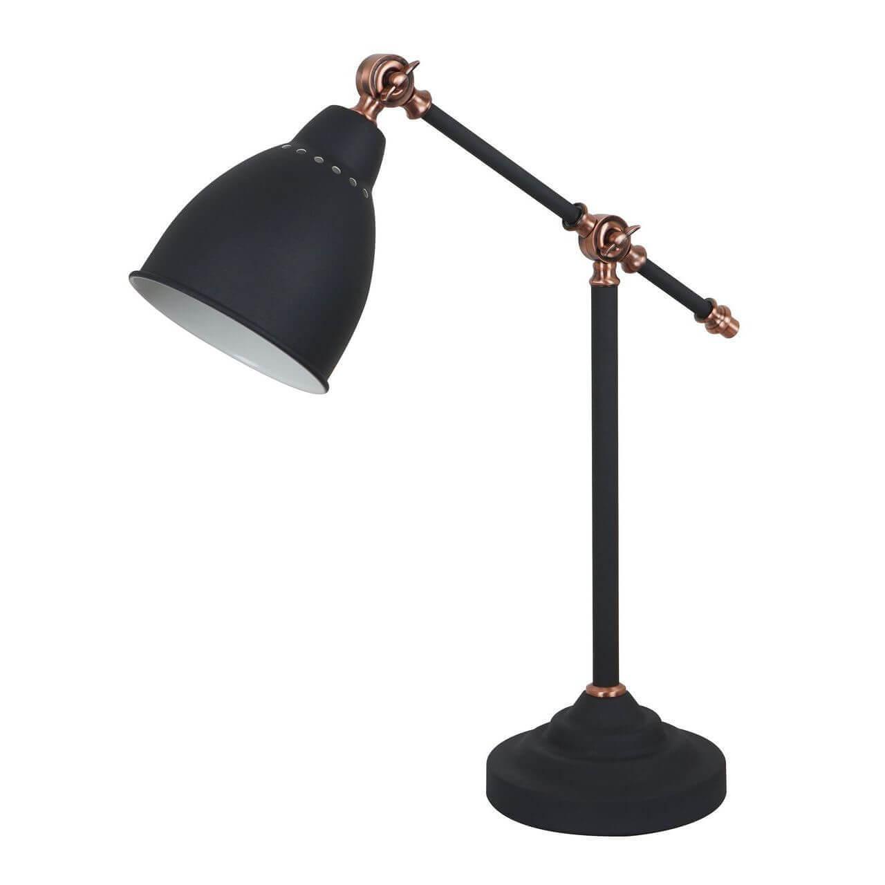 Настольная лампа Arte Lamp Braccio A2054LT-1BK торшер braccio 1x60вт e27 чёрный