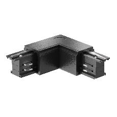 Коннектор угловой внешний Trinity черный, TRA005CL-31B-L