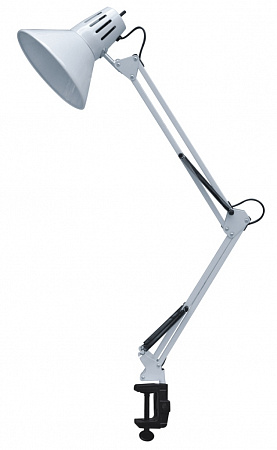 Настольный светильник GTL-042  белый большой струбцина