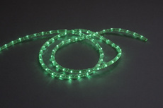 Дюралайт LED-DL-2W-220V-100M-3.3CM-G зеленый, КРАТНОСТЬ РЕЗКИ 2,38М