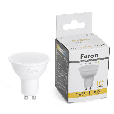 Лампа светодиодная Feron LB-24 MR16 GU10 5W 175-265V 2700K