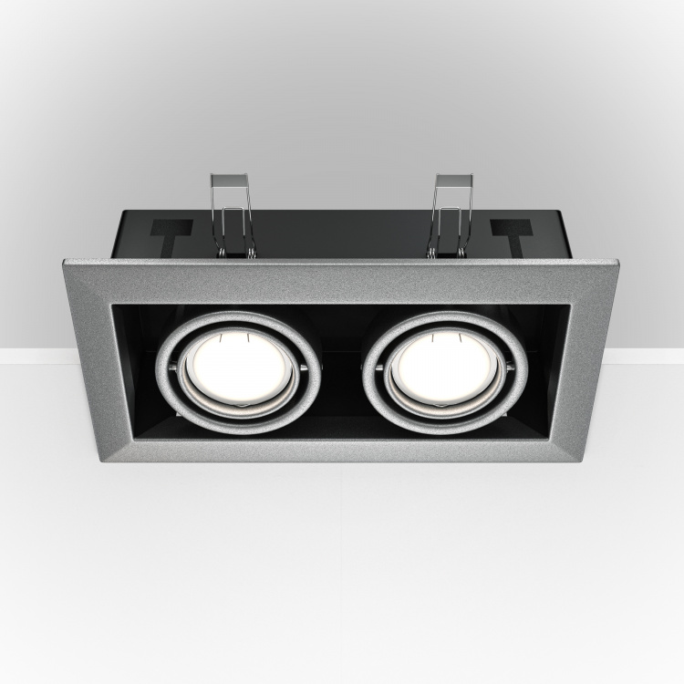 Встраиваемый светильник Metal Modern DL008-2-02-S встраиваемый светильник maytoni metal modern downlight dl008 2 01 b