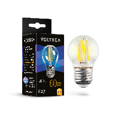 Светодиодная лампа Crystal Globe 6W 3000K E27 340°