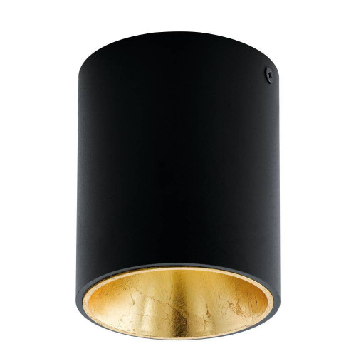 Потолочный светильник Eglo Polasso 94502 тесьма декоративная 10 мм 10 ± 1 м чёрный золотой