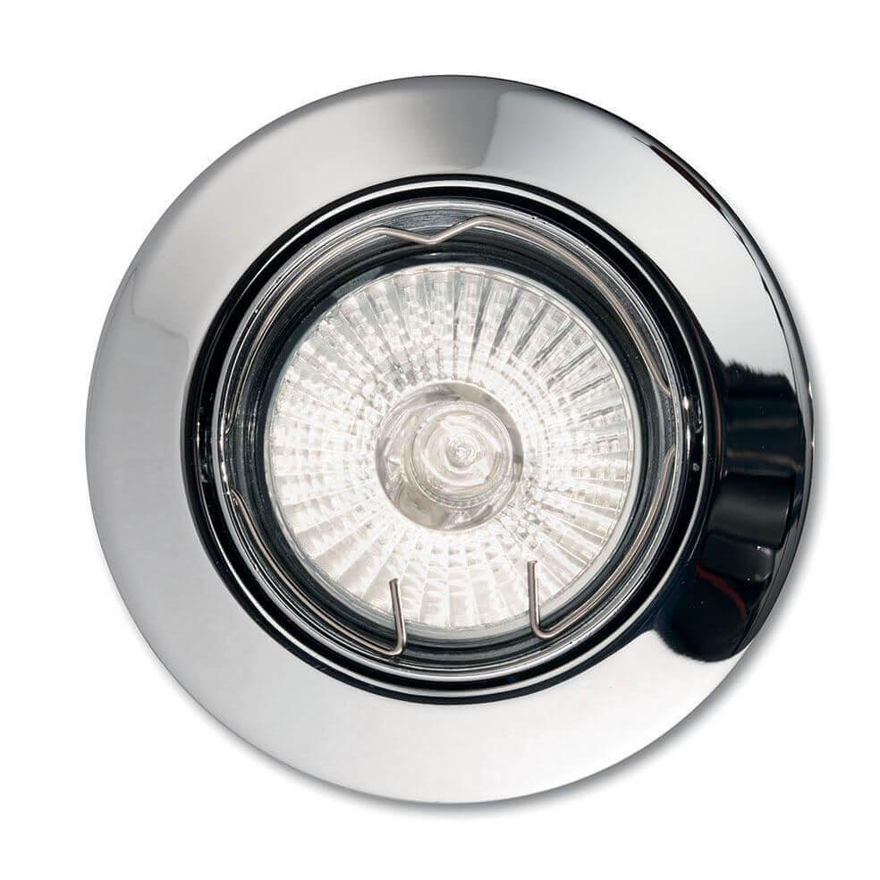 Встраиваемый светильник Ideal Lux Swing Cromo 083131 смеситель для ванны schein swing 43205 8007020