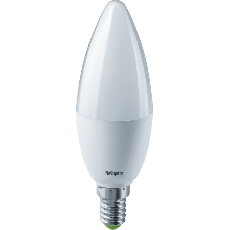 Лампа светодиодная LED 8,5Вт Е14 230В 2700К NLL-C37-8.5-230-2.7K-E14-FR свеча матовая