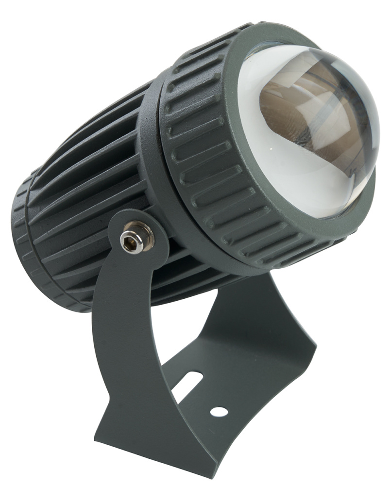 Купить Светодиодный светильник ландшафтно-архитектурный Feron LL-825 Светодиодный прожектор, D70xH155, IP65 8W 85-265V, фиолетовый, 48501
