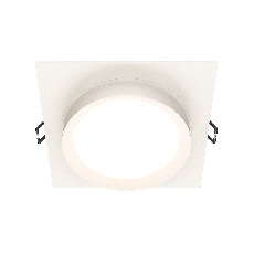 Встраиваемый светильник Hoop GX53 1x15Вт DL086-GX53-SQ-W