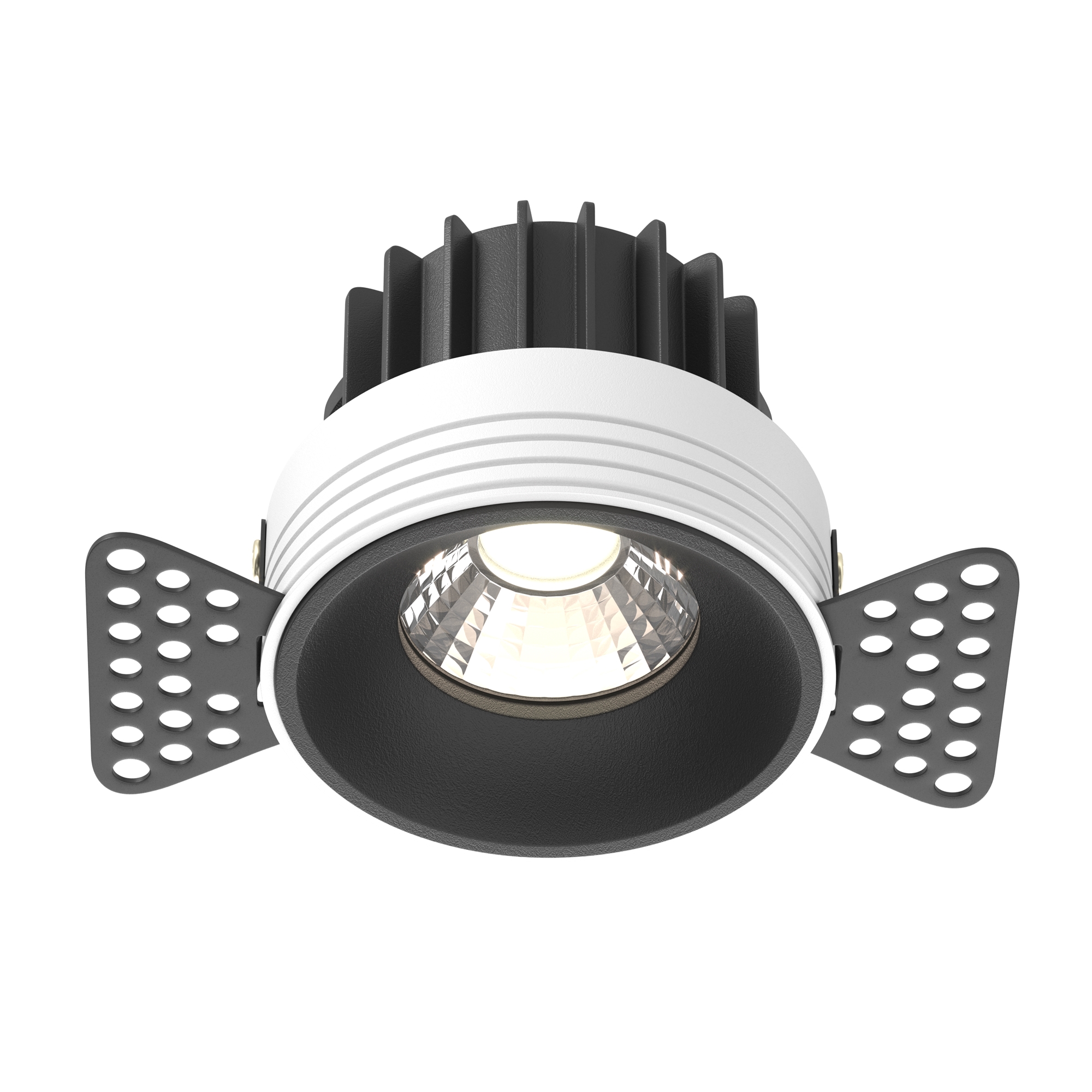 Встраиваемый светильник Round 4000K 12W 60°, DL058-12W4K-TRS-B 9 шт 30 20 см набор световых фильтров для фотосъемки прозрачный световой гелевый лист для студийной фотографии портретной видеосъемки