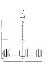 Подвесная люстра Maytoni Bowi H009PL-08G