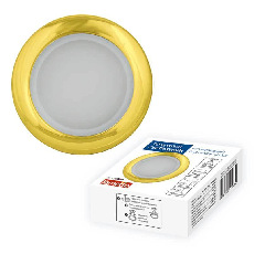 Встраиваемый светильник Fametto Arno DLS-A201 GU5.3 IP44 Gold