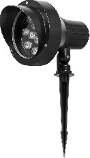 Тротуарный светодиодный светильник на колышке, 85-265V, 12W RGB IP65, SP2706