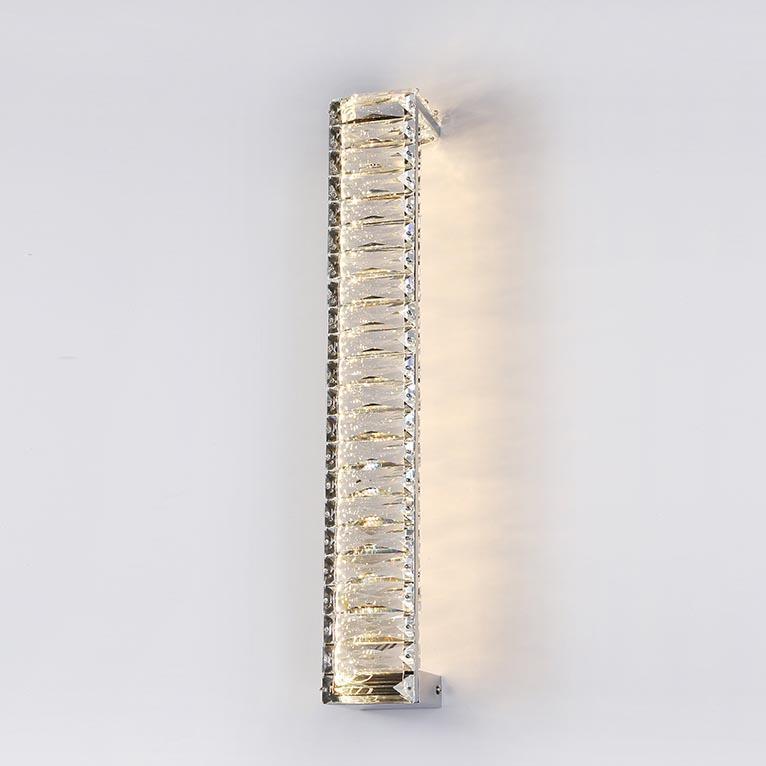 Настенный светодиодный светильник Newport 8241/A chrome М0064517 бра escada eclipse 10166 1a chrome