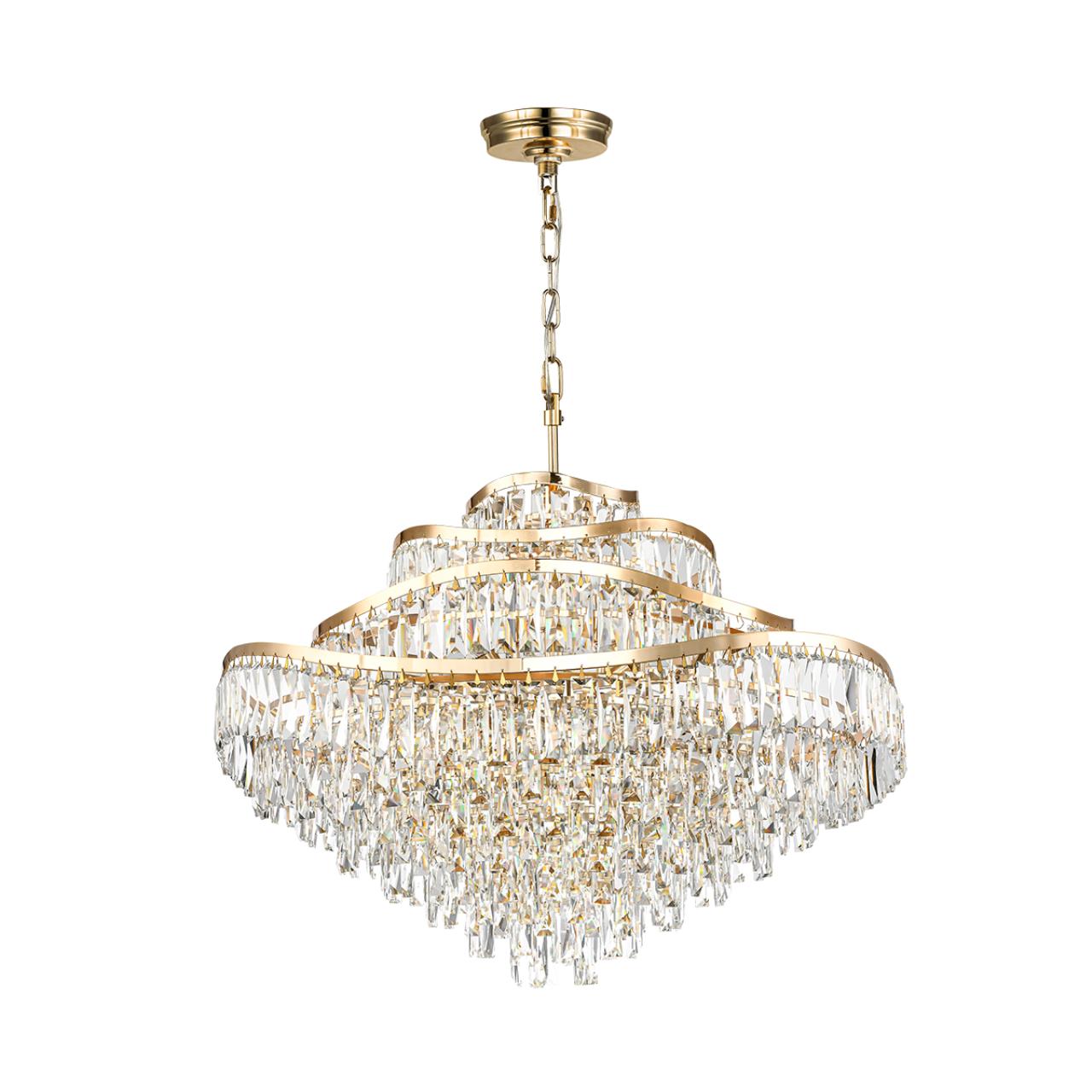 507325 HALL ODL24 623 золотопрозрачныйметаллхрусталь Люстра E14 2540W WAYTA 152366₽
