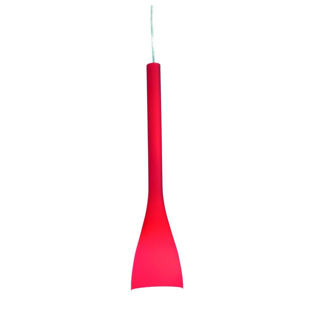 Подвесной светильник Ideal Lux Flut SP1 Small Rosso 035703 фен marta mt 1266 1600 вт розовый серый