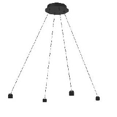 Подвес с питанием ART-APRIORI-CANOPY-HANG-4A-L5000-POWER (BK) (Arlight, IP20 Металл, 3 года)