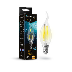 Светодиодная лампа Crystal Graphene Candle wind 9W 3000K E14 340°