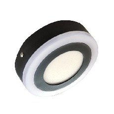 Настенно-потолочный светодиодный светильник Elvan NLS-500R-12/4-WW/NH-Bk