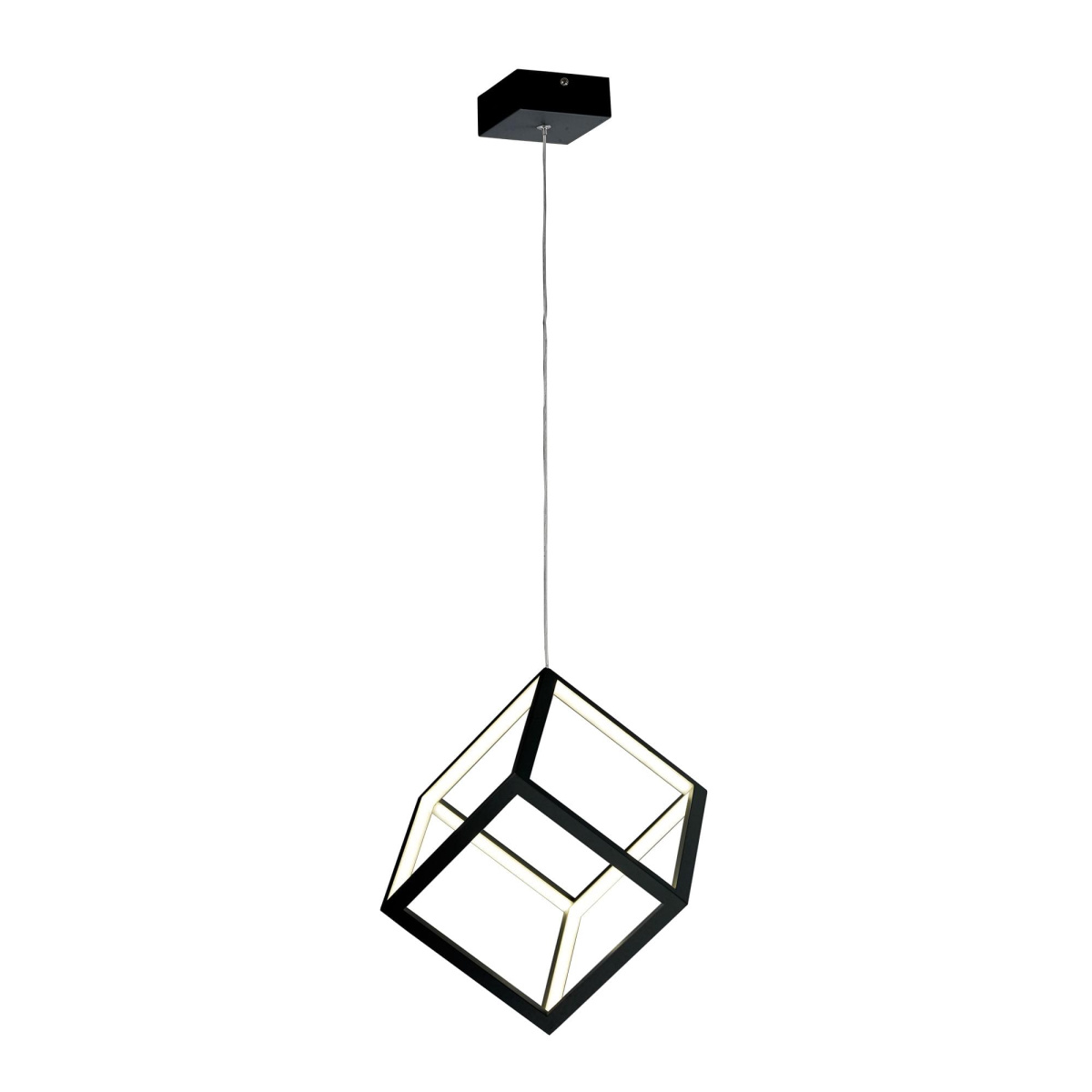 Подвесной светодиодный светильник Citilux Куб CL719201 декоративная планка арабеска длина 350 см ширина 7 см чёрный лак