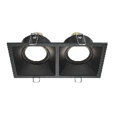 Встраиваемый светильник Dot GU10 2x50Вт DL029-2-02B