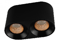 Точечный накладной светильник Denkirs DK3096-BK+BR