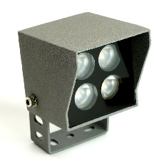 Светодиодный светильник ландшафтно-архитектурный Feron LL-895 AC220-240 4W 6400K IP66, квадрат