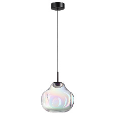 5097/4LB PENDANT ODL25 421 черный/бензиновый/металл/стекло Подвес LED 4W 4000K 388Лм VASO