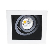 Встраиваемый светодиодный светильник Italline DL 3014 white/black