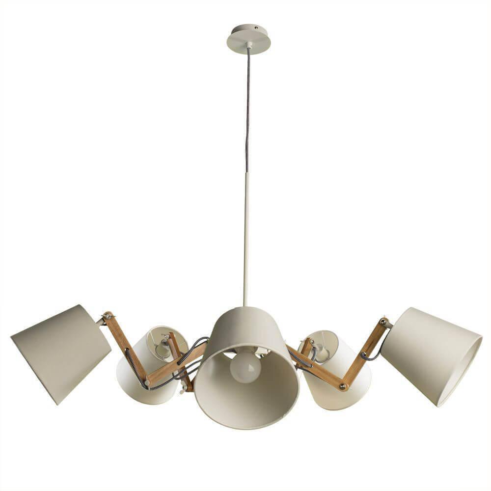 Подвесная люстра Arte Lamp Pinoccio A5700LM-5WH ceiling lamp 2 pcs height adjustable modern white metal