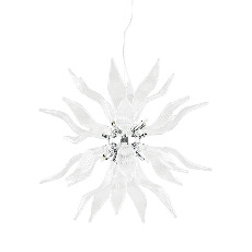 Подвесной светильник Ideal Lux Leaves SP8 Bianco 111957