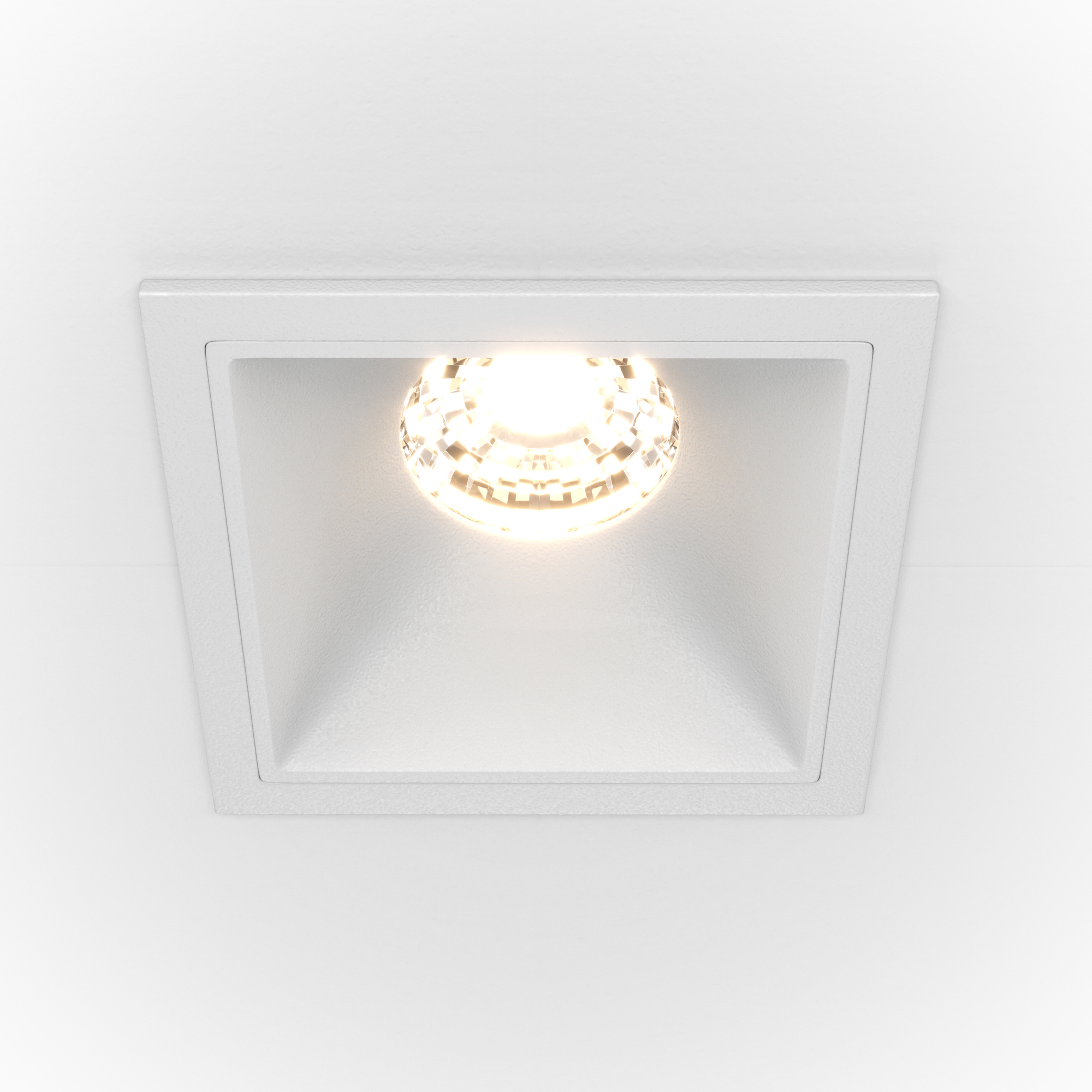 Встраиваемый светильник Alfa LED 3000K 1x10Вт 36° Dim Triac DL043-01-10W3K-D-SQ-W бра alfa amarillo chrom 23740